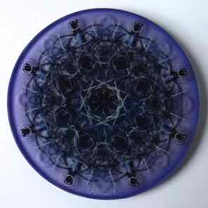 4 INCH
ROUND GLASS COASTER
DEEP PURPLE 1